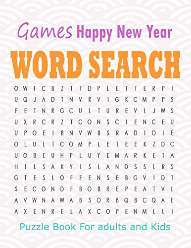 amazon com games happy new year word search puzzle book for adults and kids 800 words large print book gift games brain 9781790513536 goodwin surachi books