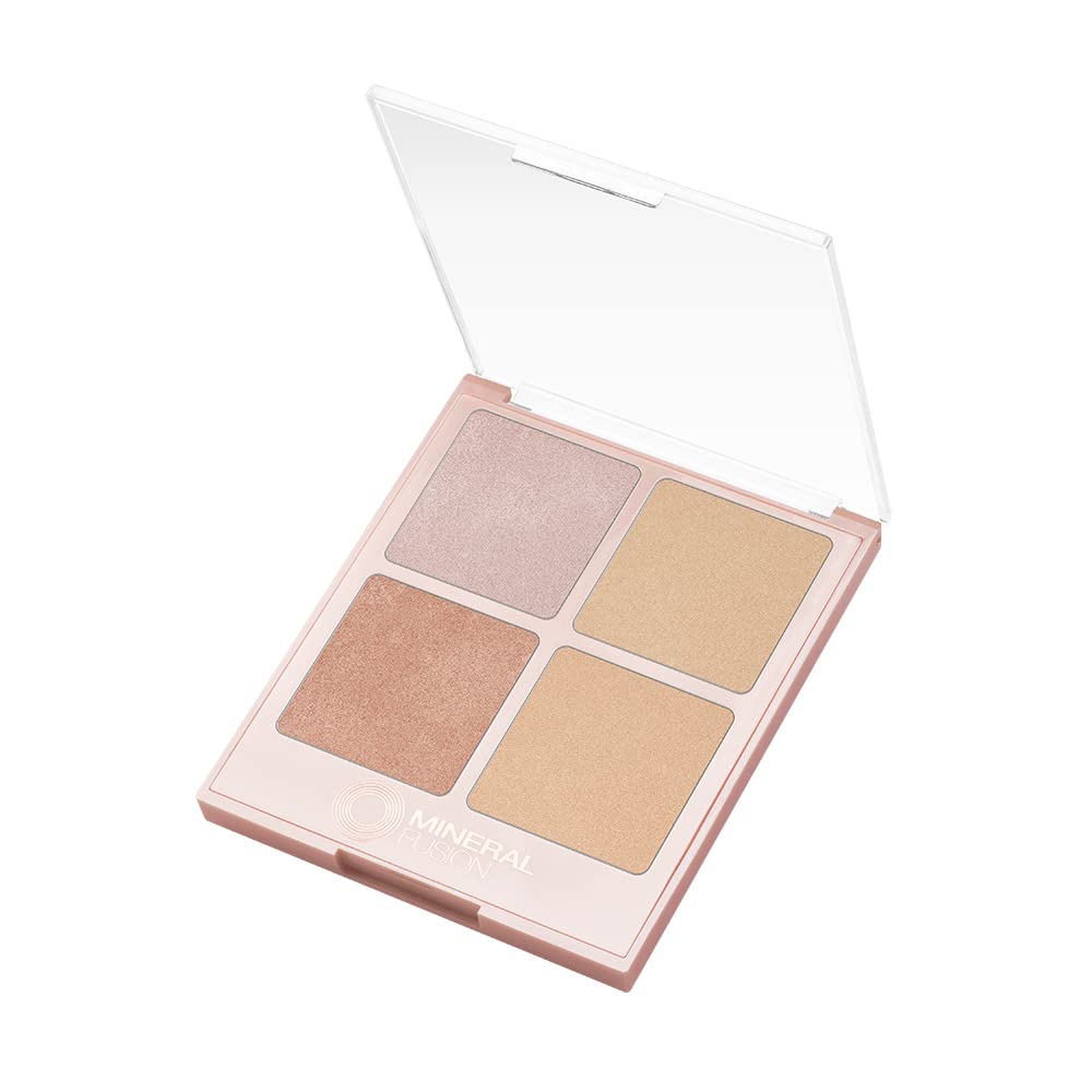 Mineral Fusion Highlighter Palette, Lightweight Shimmer, Stargazing