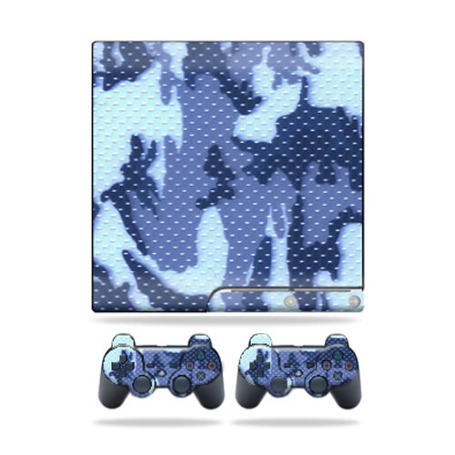 MightySkins Skin Compatible with Sony Playstation 3 PS3 Slim Skins + 2 Controll…