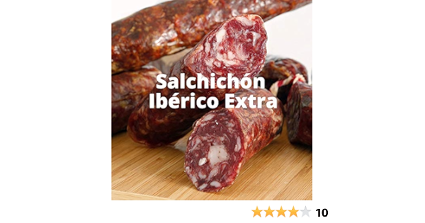 Salchichon Iberico EXTRA - Embutidos Ibericos de Bellota Pata ...