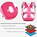 Vbiger Toddler Backpack Kids' Cartoon Carrying Bag Schoolbag (Rosy)