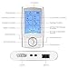 INLIFE TENS Unit EMS Unit Electronic Pulse Massager Rechargeable 2-in-1 with 8 Pads for Pain Management
