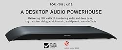 BlueAnt Soundblade Under Monitor Soundbar, Powerful