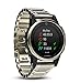 Garmin fēnix 5S, Premium and Rugged Smaller-Sized Multisport GPS Smartwatch, Sapphire Glass, Light Gold W/ Metal Band