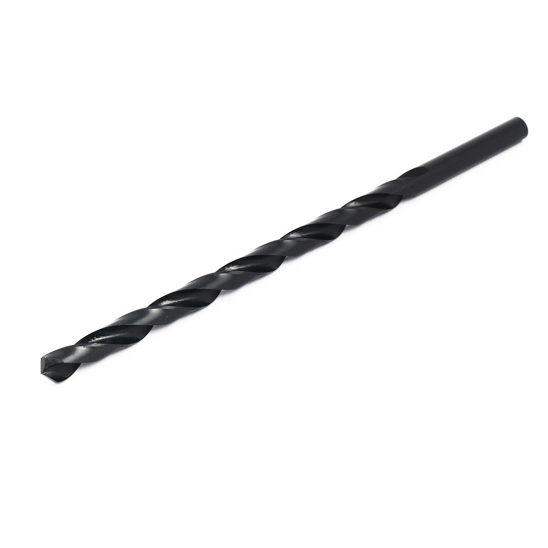 Sourcingmap 11mm Drilling Dia 250mm Length HSS Straight Round Shank Twist Drill Bit Black