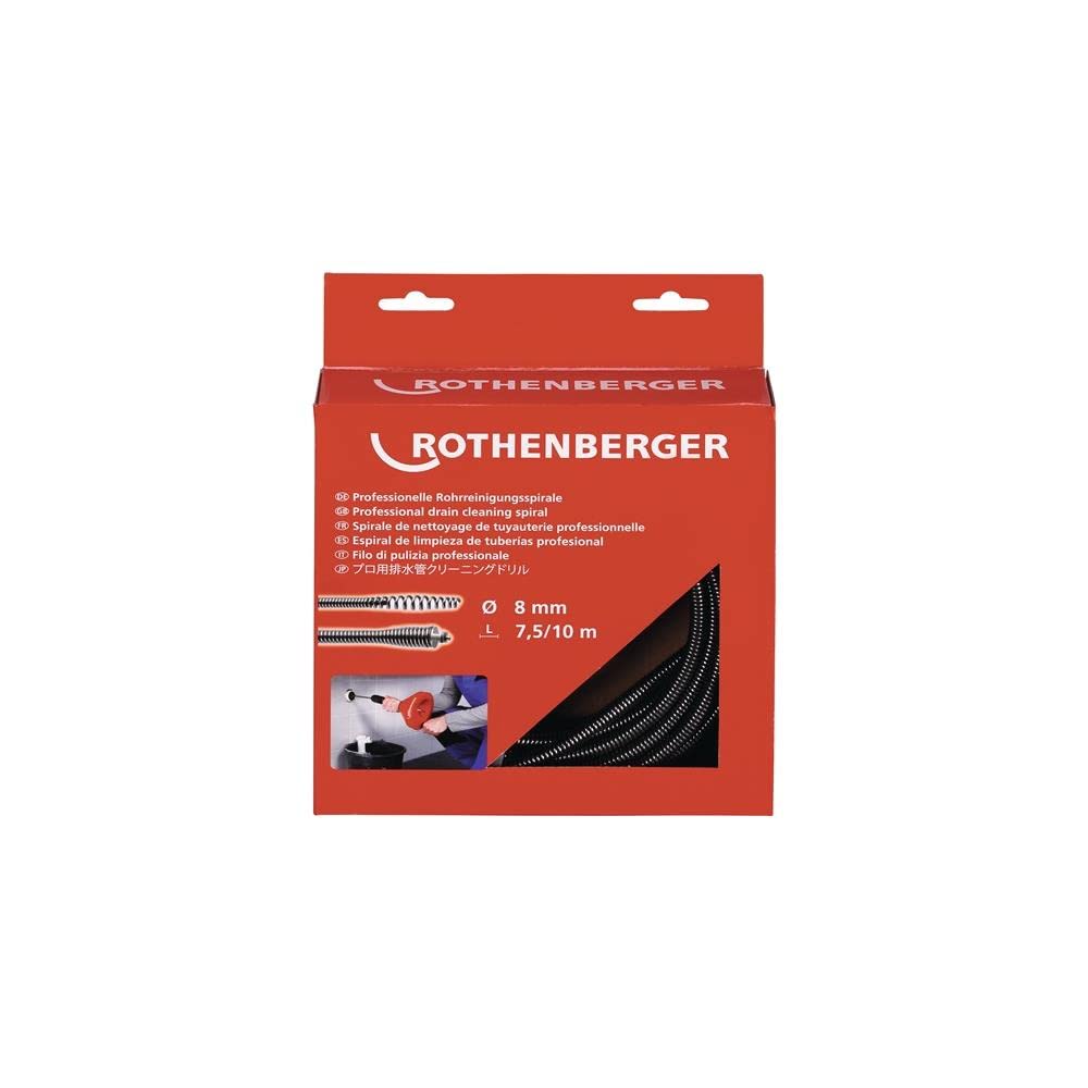 Rothenberger Spiral 8 mm with Kupplungund Soul 72425