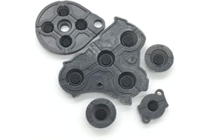 LIGHTFAIRY Replacement Silicone Rubber Pad Conductive for Gamecube NGC Controller Conductive Silicone Button Pad