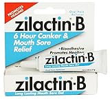Zilactin-B Long Lasting Mouth Sore Gel - 0.25Fl Oz (Pack Of 2)