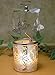 Butterfly Spinning Candle Holder - Laser Cut Silver Butterflies with a Floral Designed Base - Scandinavian Design - 6.25