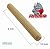 100 Pack 1/4" x 2" Wooden Dowel Pins Wood Kiln Dried Fluted and Beveled, Made of Hardwood in U.S.A.