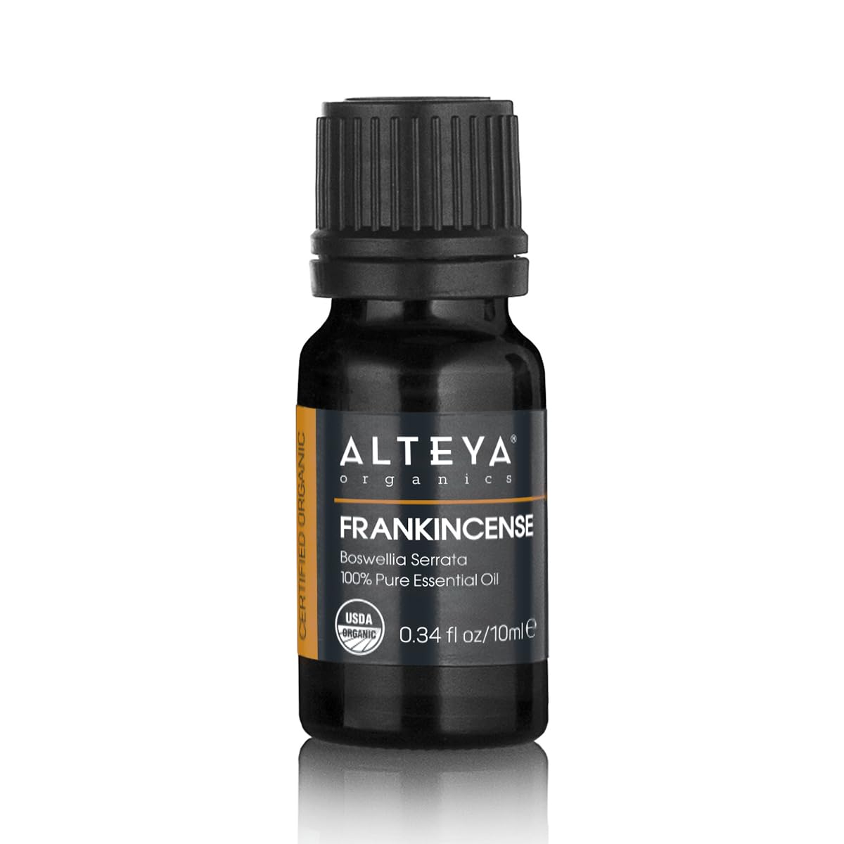 Alteya Organic Frankincense Oil (Boswellia Serrata) 10 ml - 100% USDA Certified Organic – Therapeutic Grade Frankincense Essential Oil – Perfect for Relax and Self Care
