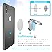 Finger Ring Stand, Lamicall Cell Phone Holder : Universal Phone Ring Cradle Kickstand Compatible with iPhone 17 16 15 14 Xs Max XR X Plus 5s, Galaxy S8 S7 S6, All Android Smartphone - Glossy Sliver