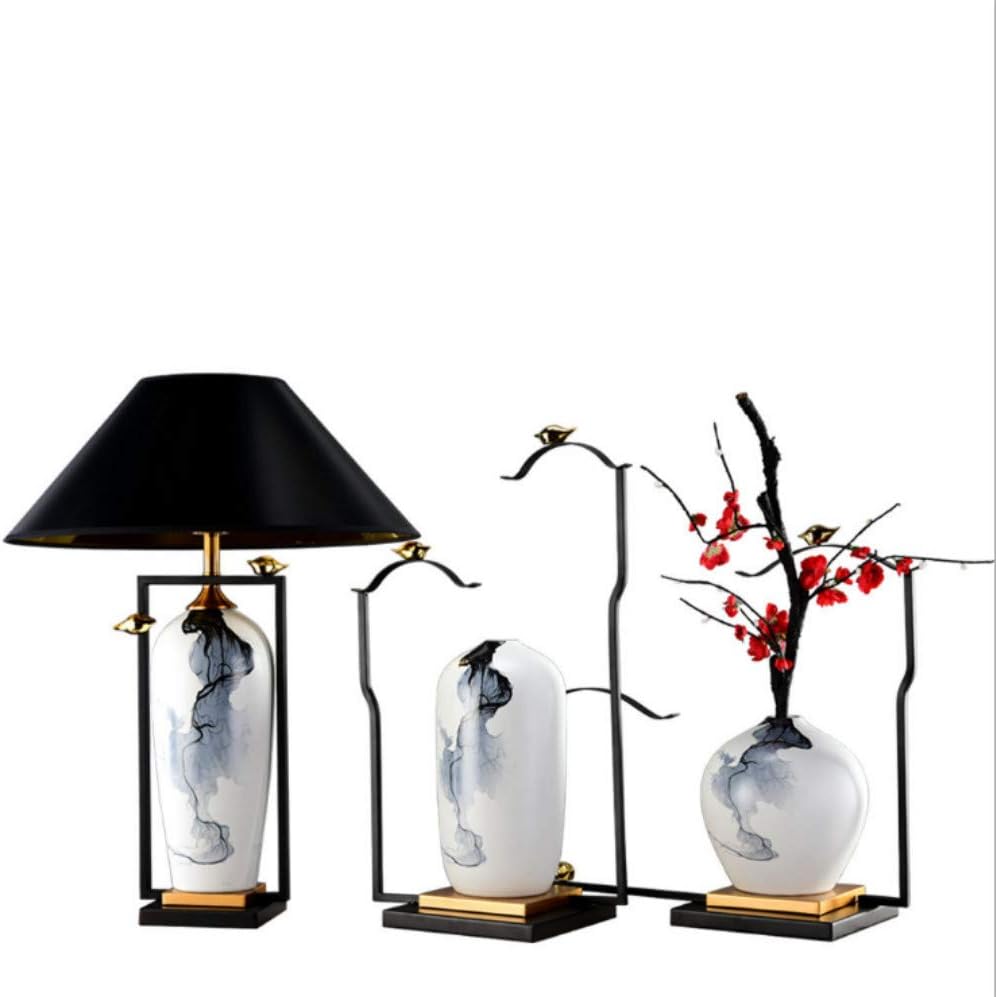 ILP New Chinese Style Porcelain Decoration Porcelain Decoration Creative Decoration Model Room Hotel Porch Living Room