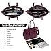 Laptop Tote,15.6 Inch Laptop Tote Bag Professional Briefcase for Women Sturdy Work Bags Multi-Compartment with Padded Lining for Notebook Tablet iPad