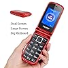 3G-Sim-Free-Flip-Phone-Unlocked-Dual-Sim-Clamshell-Mobile-Phone-Senior-Big-Button-Cell-Phones-Loud-Speaker-Easy-to-Use-for-Elderly-Red 3G Sim Free Flip Phone Unlocked Dual Sim Clamshell Mobile Phone Senior Big Button Cell Phones Loud Speaker Easy to Use…