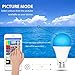 Smart Bulb - LIFU Color Changing RGB LED Light - Bluetooth App Group Smartphone Controlled for Halloween Christmas Party - No Hub Needed
