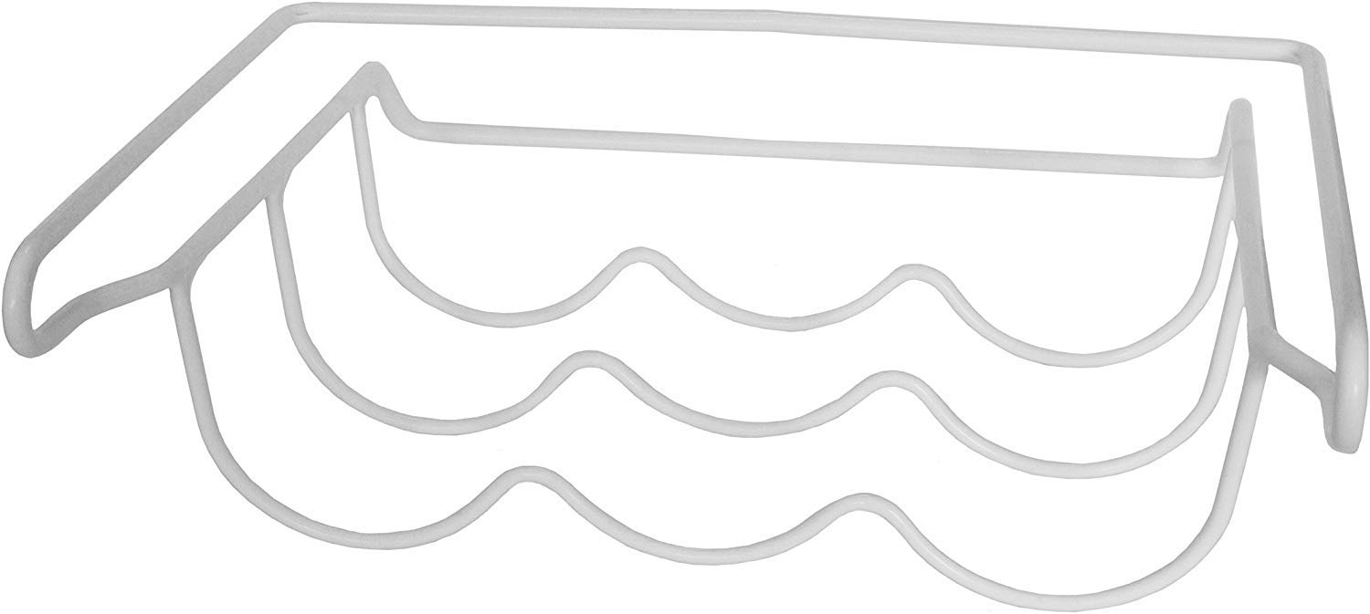 FIND A SPARE Space Saving Wine Bottle Rack Holder for All Type of Fridges 3 Bottles Holder