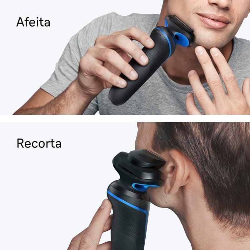 Series 5 Afeitadora Eléctrica Hombre, 52-B7200CC, Azul