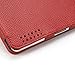 Bear Motion (TM) 100% Genuine Leather Case for iPad2 / iPad 3 (the new iPad) / iPad 4 with built-in Stand - Support auto sleep/awake function (Red)