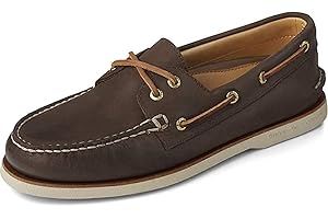 Sperry Mens Gold A/O 2-Eye Boat Shoe