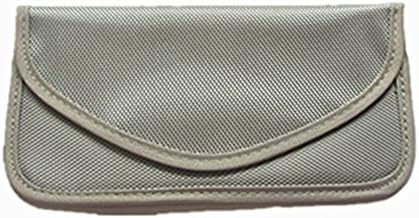 Sweenaly Anti-tracking Anti-spying Anti-radition Jammer Pouch Case Shielding RFID Signal Blocking Bag(Grey)