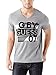 G by GUESS Men's Blaise Logo V-Neck Tee