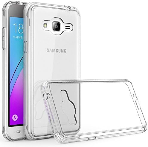 J3 Case, Express Prime Case, Amp Prime Case, ATGOIN Ultra [Slim Thin] TPU Rubber Soft Skin Silicone Protective Case Cover for Samsung Galaxy J3 / Express Prime / Amp Prime (Clear)