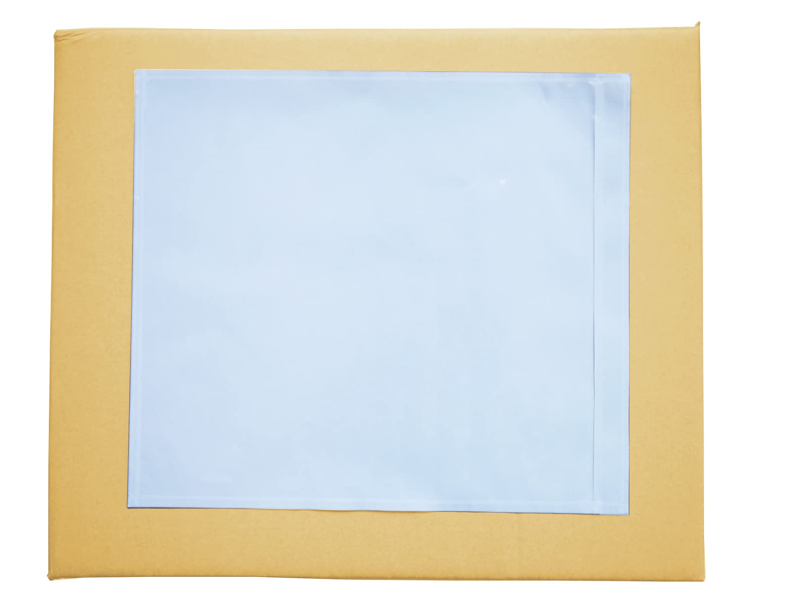 Photo 1 of 100-Pack 9.5" x 12" Clear Self-Adhesive Packing List Envelopes | Waterproof Shipping Label Pouches for Mailing, Enclosed Bags for Packing Slips Invoices & Documents? ?