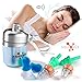Ear Plugs for Sleeping - Anti Snoring Noise Cancelling Sleep Ear Buds - 3 Pairs Sets of Reusable High Fidelity Silicone Sound Reduction Earplugs for Musicians, Constraction Work, and Swimming