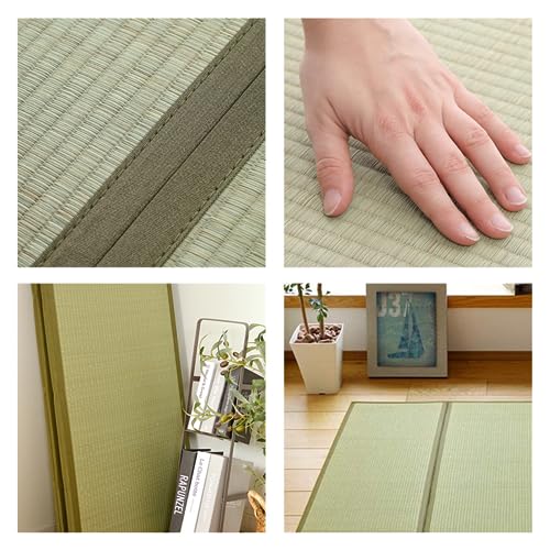 MIINA Japanese Traditional Tatami Mattress, Igusa (Rush Grass) Floor