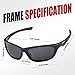 Duduma Polarized Sports Sunglasses for Baseball Running Cycling Fishing Golf Tr646 Durable Frame