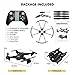 REALACC XS809HW Quadcopter Drone Wifi FPV 2.4G 4CH 6 Axis Altitude Hold Function Remote Control Drone with 720P HD 2MP Camera Drone RC Toy Foldable Drone
