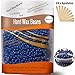 Auperwel Wax Beads for Hair Removal, 1LB Painless Wax Beans for Sensitive Skin, Pearl Waxing Beads with 20 Spatulas for Women Men