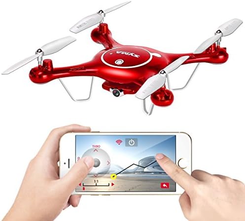 Successory Syma X5UW Drone FPV Real-time Wifi HD Camera Flight-track Function Height Hold APP Control RC Quadcopter RTF