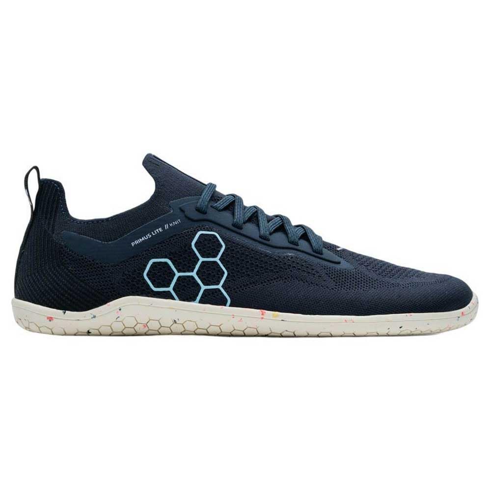 Photo 1 of (SIZE 9.5) (USED/FAIR) (BAGGED) Vivobarefoot Primus Lite Knit Mens | Barefoot Trainers | Ultra-Lightweight Shoe | Build Strength, Balance & Mobility | Wide Fit Grounding Shoes | Flexible Midnight EURO SIZE 43 US SIZE 9.5