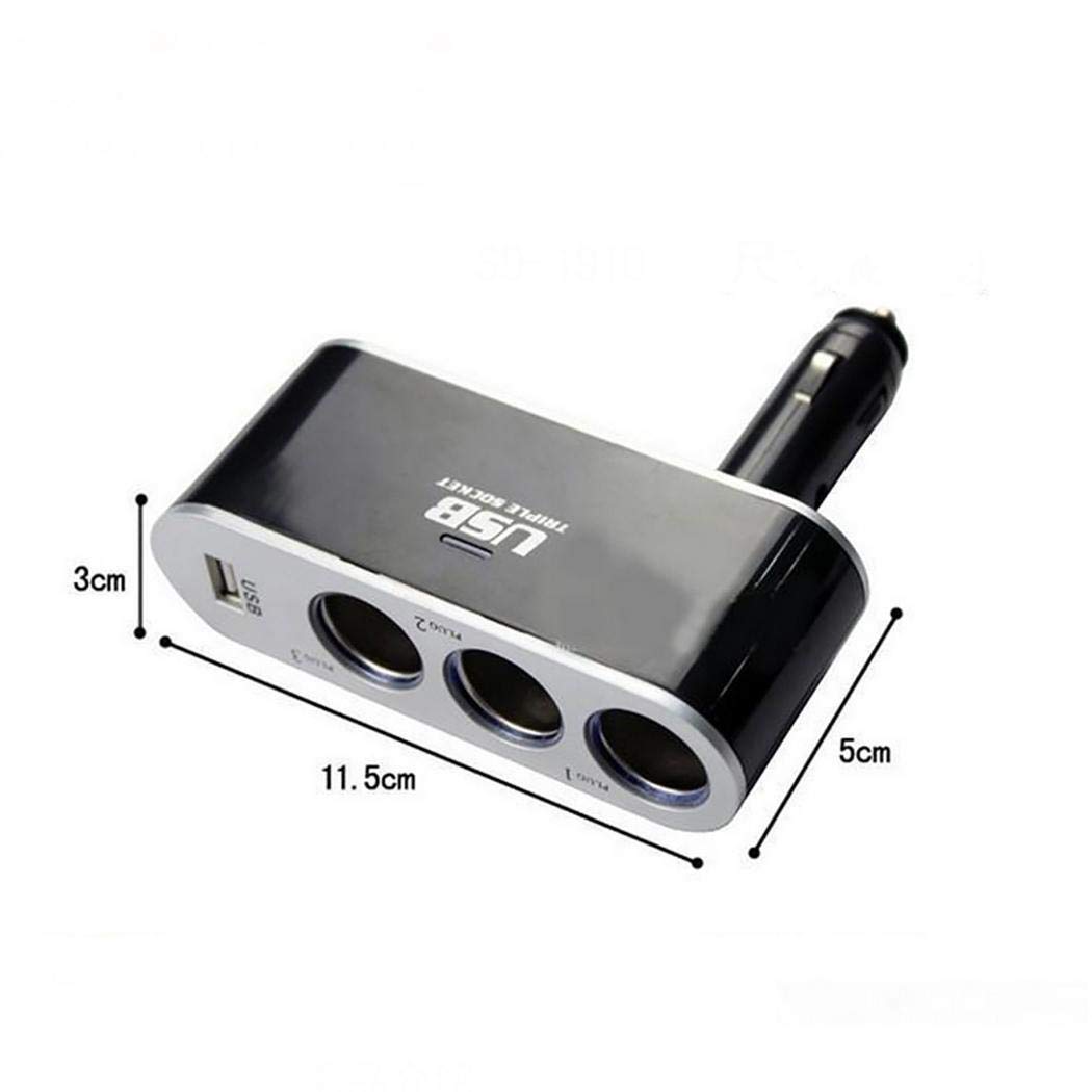 UpBeauty Car USB 90 Degree Vertical Plug Vehicle Charger Extension Splitter Unlocked Cell Phones