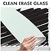 Quartet Glass Whiteboard Desktop Panel, Magnetic, 17