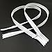 Mmei 40 pcs 20 Inch (50 cm) Nylon Invisible Zippers for Tailor Sewer Sewing Craft Crafter's Special (White)