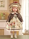 Collections Etc Collectible Caitlin Rose Porcelain Doll