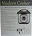 Modern Cooker BD-OJ-6L 1 Multi-Functional Electric Pressure Cooker, 6 quart, Silver