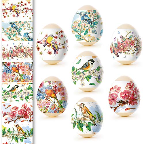 Lot of 2 * 7 Easter Egg Decoration Thermo Heat Shrink Sleeve Wraps Pysanka for 14 Easter Eggs