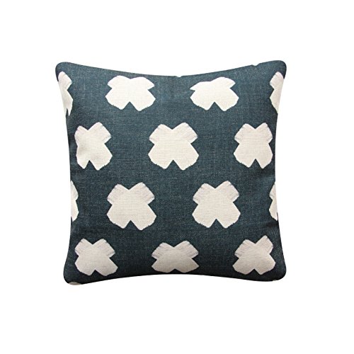 Athena Bacon Cross Pillow Cover 18 x 18 Decorative Pillow Scandinavian Cushion Geometric Cushion Cross Cushion Swiss Cross Pillow.