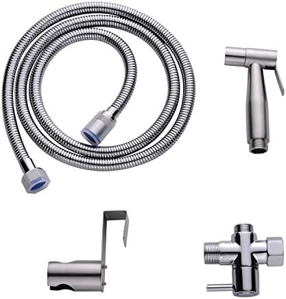 BULUXE Two Function Flush Spray Gun Bidet For Toilet Spray Faucet Suit Turbo Flusher (BU-7001)