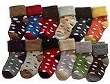 Lian LifeStyle Children Dotted Socks, Random Color