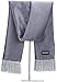 Marino Mens Double Layer Satin Silk Scarf, Extra Soft, and Sleek Fashion Wrap Accessory with Designer Print
