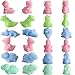 Outee Mochi Squishy, 12 Pcs Dragon Squishy Mini Mochi Squishy Toys Stress Relief Squishy Cat Mochi Squishy Animals Kawaii Squishies Cat Mini Squishy Animals Stress Squishy Soft Toys