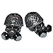 Apocalypse Gas Mask Skull Paracord Bead Twin Pack
