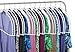 Clear Vinyl Shoulder Covers Closet Suit Protects Storage Home Decor Set of 12, 12"H x 22"W x 2"D primary