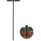Soil Probe Rod, 48inch Adjustable Ground Rod with T-Handle - Metal Soil Probe for Plumbing Tool, Locating Septic Tank, Landsc