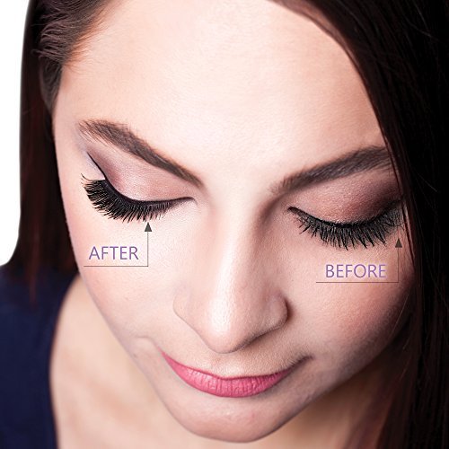 Dual Magnetic Half Size False Eyelashes Set (4 pieces) - Handmade 3D Fake Magnetic Lashes Extension - Best Reusable and Easy to Apply Ultra Thin Dual Magnet System - Soft, Comfortable, Natural Look